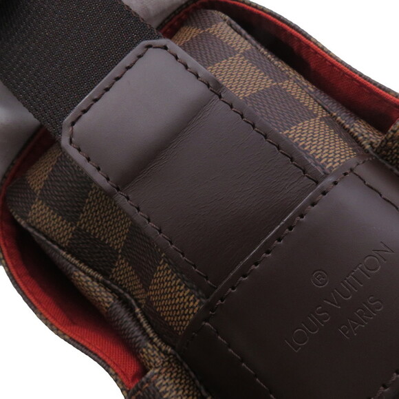 LOUIS VUITTON Red Damier Shoulder Bag - Picture 8 of 16